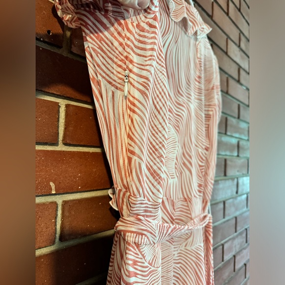 MSK Ruffle Faux Wrap Dress - Picture 7 of 12